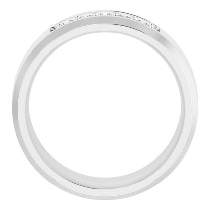 1/5 CTW Lab-Grown Diamond Band, 8.5 mm