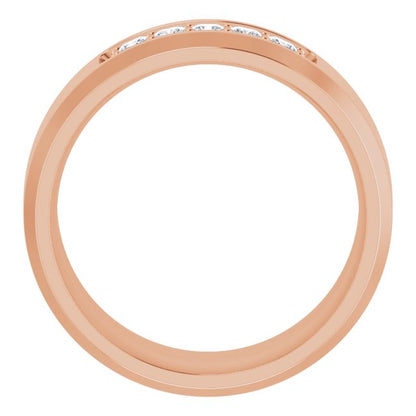 1/5 CTW Lab-Grown Diamond Band, 8.5 mm