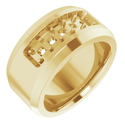 3/4 CTW Lab-Grown Diamond Band, 11 mm