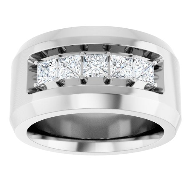 3/4 CTW Lab-Grown Diamond Band, 11 mm