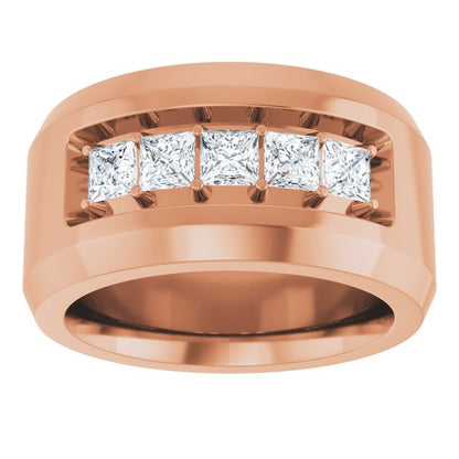 3/4 CTW Lab-Grown Diamond Band, 11 mm