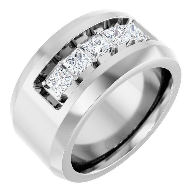 3/4 CTW Lab-Grown Diamond Band, 11 mm