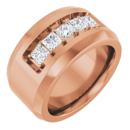 3/4 CTW Lab-Grown Diamond Band, 11 mm