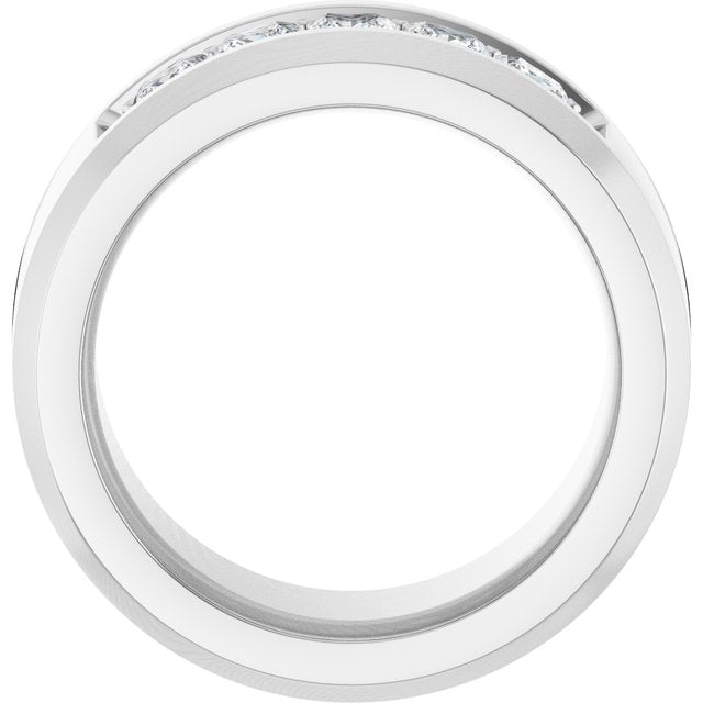 3/4 CTW Lab-Grown Diamond Band, 11 mm
