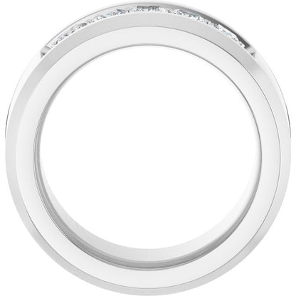 3/4 CTW Lab-Grown Diamond Band, 11 mm