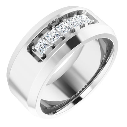 1/2 CTW Lab-Grown Diamond Band, 9.5 mm