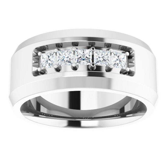 1/2 CTW Lab-Grown Diamond Band, 9.5 mm