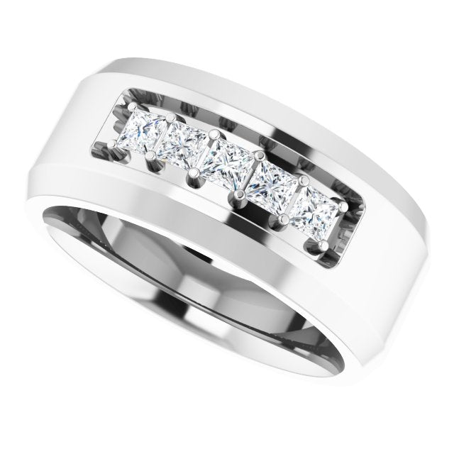1/2 CTW Lab-Grown Diamond Band, 9.5 mm