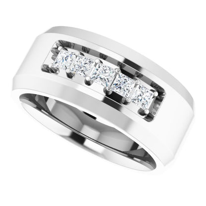 1/2 CTW Lab-Grown Diamond Band, 9.5 mm