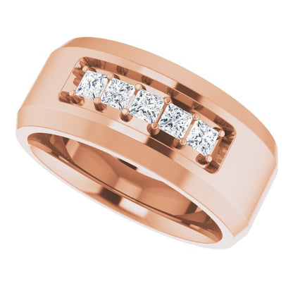 1/2 CTW Lab-Grown Diamond Band, 9.5 mm