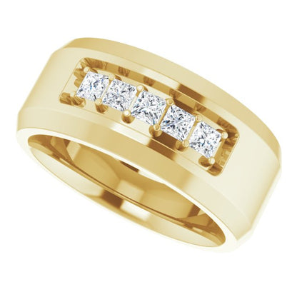 1/2 CTW Lab-Grown Diamond Band, 9.5 mm
