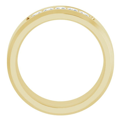 1/2 CTW Lab-Grown Diamond Band, 9.5 mm