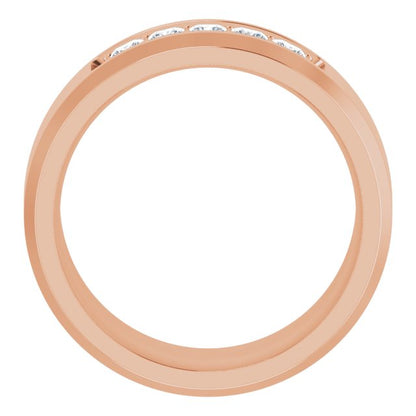 1/2 CTW Lab-Grown Diamond Band, 9.5 mm