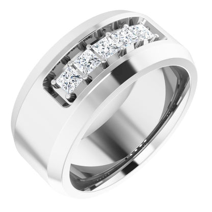 1/2 CTW Lab-Grown Diamond Band, 9.5 mm