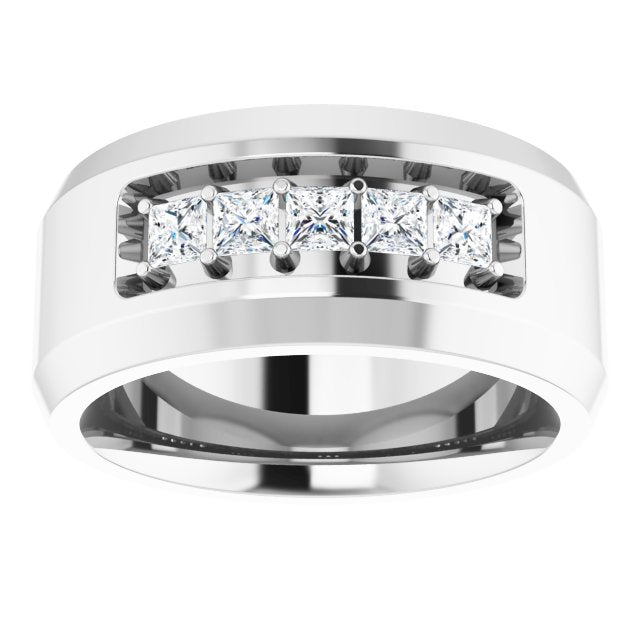 1/2 CTW Lab-Grown Diamond Band, 9.5 mm