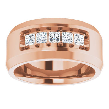 1/2 CTW Lab-Grown Diamond Band, 9.5 mm