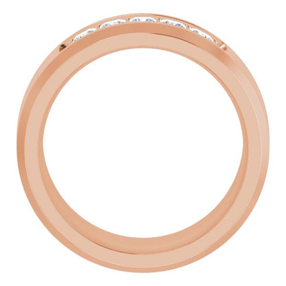 1/2 CTW Lab-Grown Diamond Band, 9.5 mm