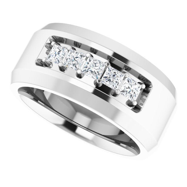 1/2 CTW Lab-Grown Diamond Band, 9.5 mm