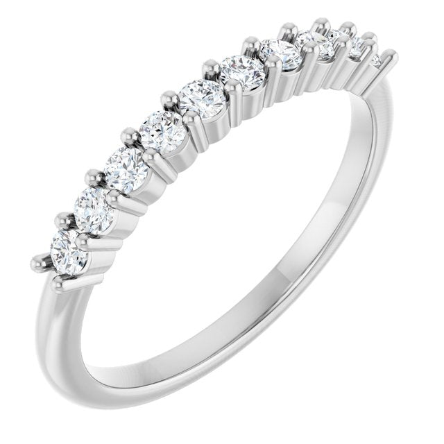 1/4 CTW Natural Diamond 10-Year Anniversary Band