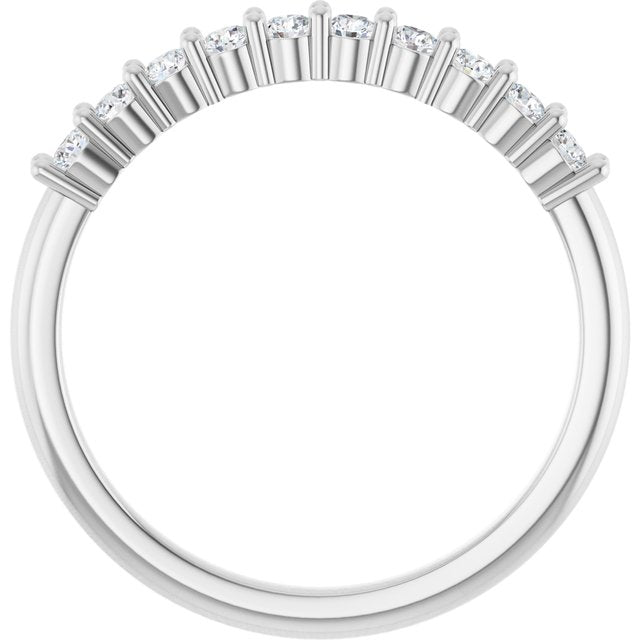 1/4 CTW Natural Diamond 10-Year Anniversary Band