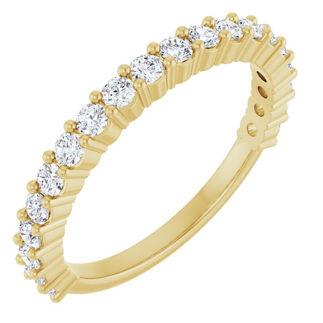 5/8 CTW Natural Diamond 20-Year Anniversary Band