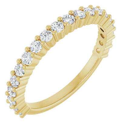 5/8 CTW Natural Diamond 20-Year Anniversary Band