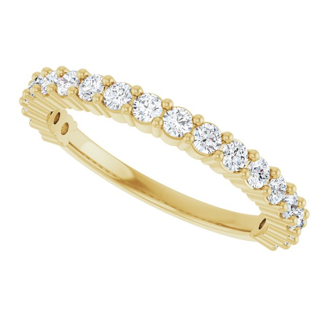 5/8 CTW Natural Diamond 20-Year Anniversary Band