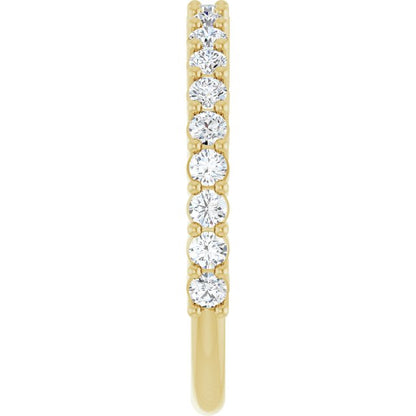5/8 CTW Natural Diamond 20-Year Anniversary Band