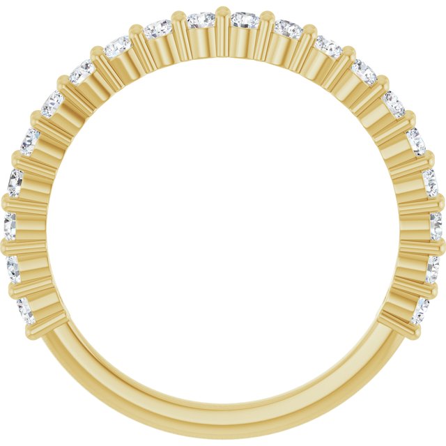 5/8 CTW Natural Diamond 20-Year Anniversary Band