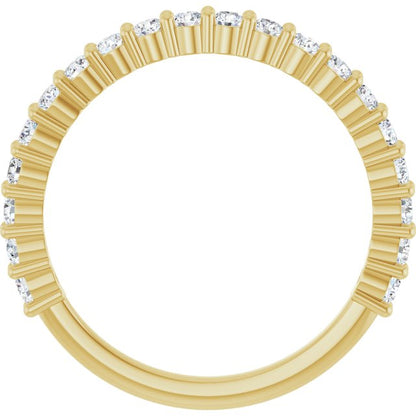 5/8 CTW Natural Diamond 20-Year Anniversary Band
