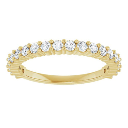 5/8 CTW Natural Diamond 20-Year Anniversary Band