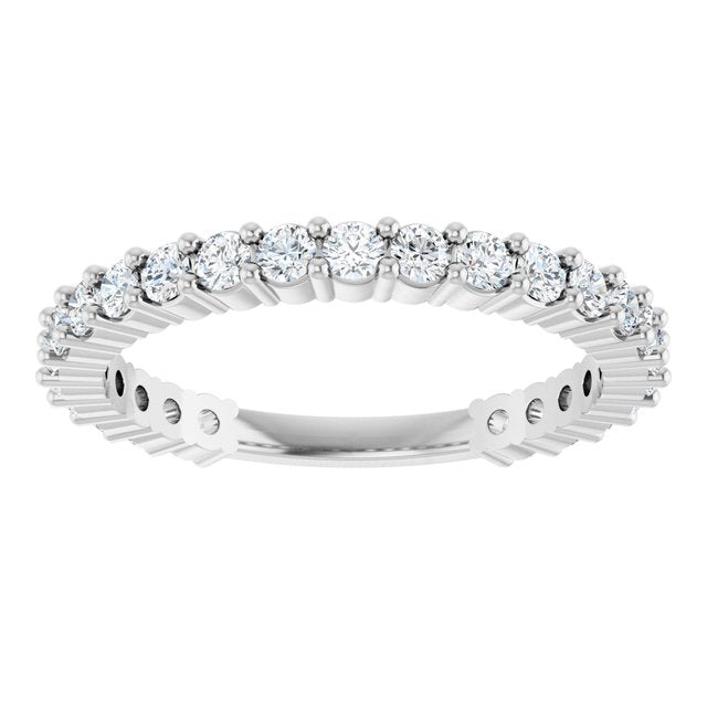 3/4 CTW Natural Diamond 25-Year Anniversary Band