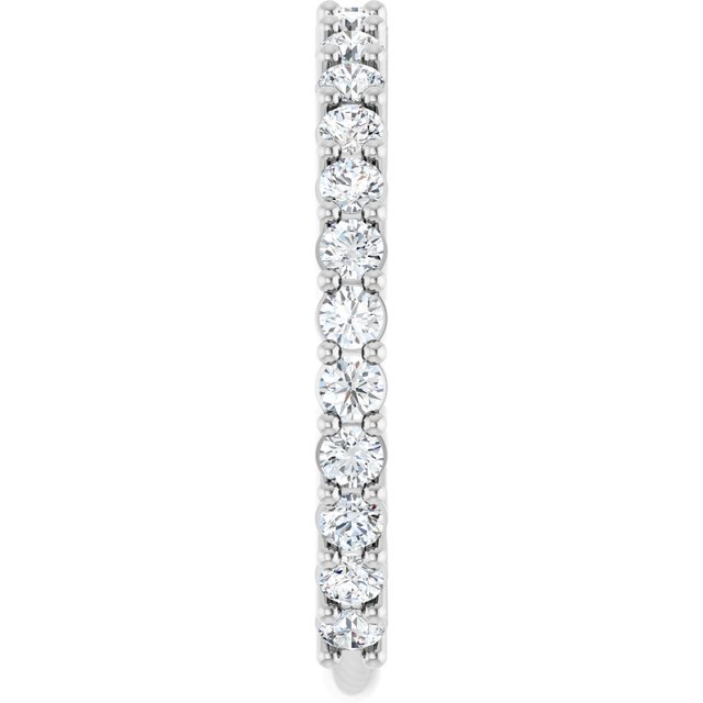 3/4 CTW Natural Diamond 25-Year Anniversary Band