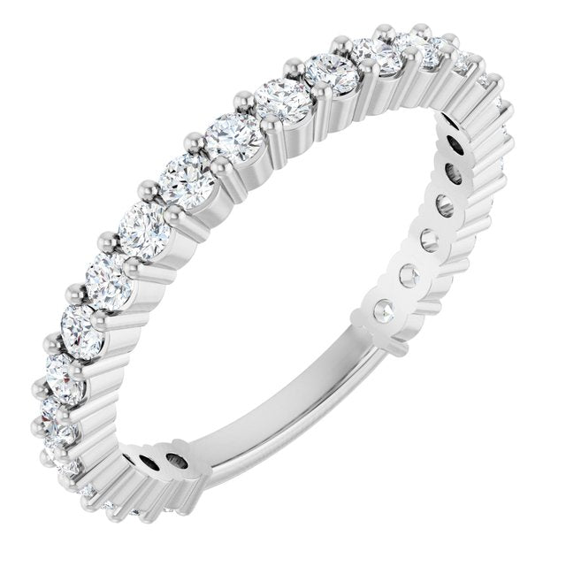 3/4 CTW Natural Diamond 25-Year Anniversary Band