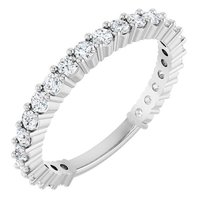 3/4 CTW Natural Diamond 25-Year Anniversary Band