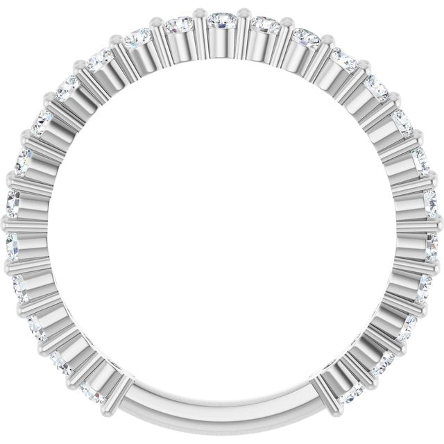 3/4 CTW Natural Diamond 25-Year Anniversary Band