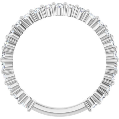 3/4 CTW Natural Diamond 25-Year Anniversary Band