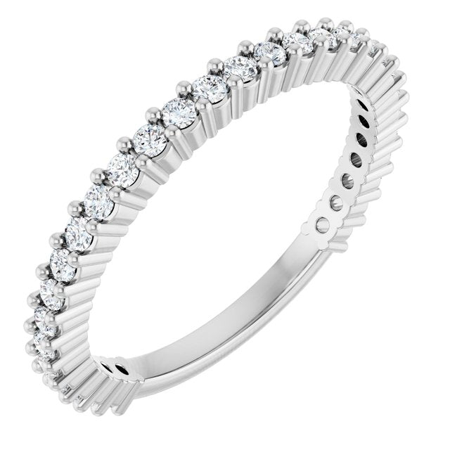 3/8 CTW Natural Diamond 30-Year Anniversary Band