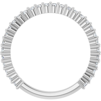 3/8 CTW Natural Diamond 30-Year Anniversary Band