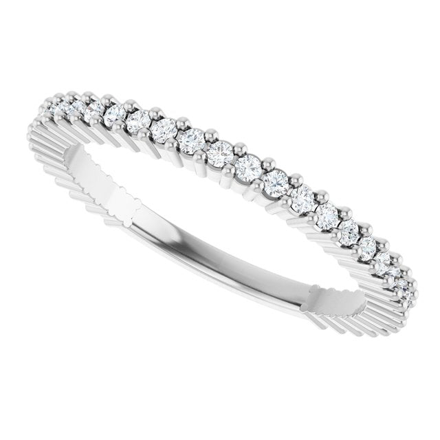 1/3 CTW Natural Diamond 35-Year Anniversary Band