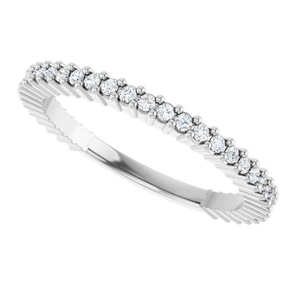 1/3 CTW Natural Diamond 35-Year Anniversary Band