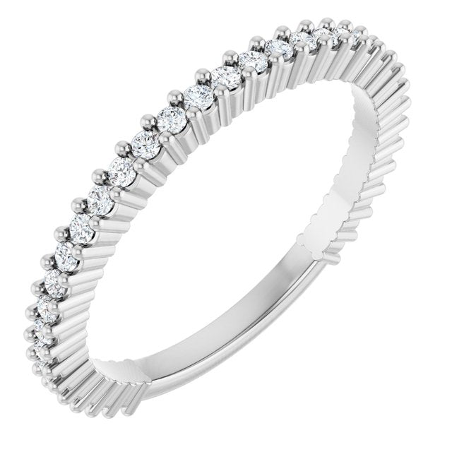 1/3 CTW Natural Diamond 35-Year Anniversary Band