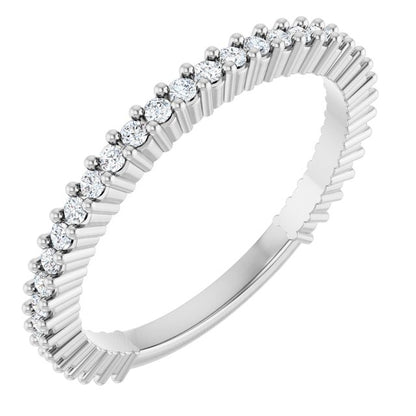 1/3 CTW Natural Diamond 35-Year Anniversary Band