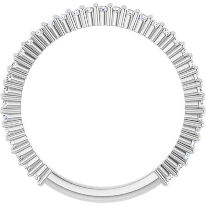 1/3 CTW Natural Diamond 35-Year Anniversary Band