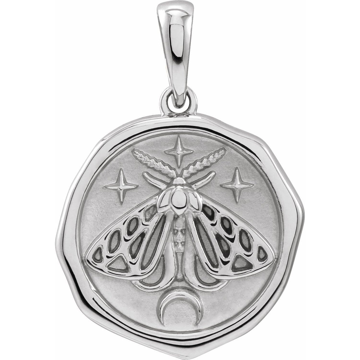 Symbolic Moth Animal Pendant