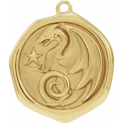Symbolic Dragon Animal Dangle