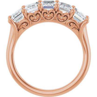 3 CTW Lab-Grown Diamond Anniversary Band, 6.8 mm