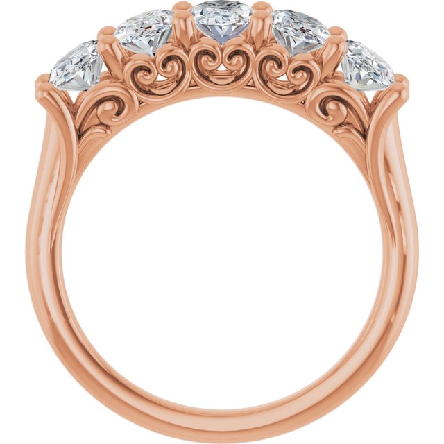 1 7/8 CTW Lab-Grown Diamond Anniversary Band, 5.82 mm