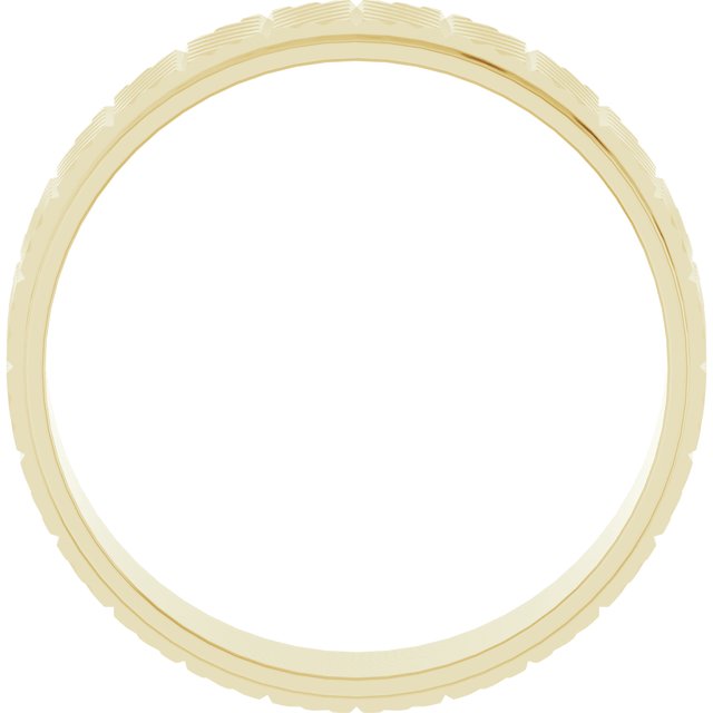 Chevron Grooved Flat Band