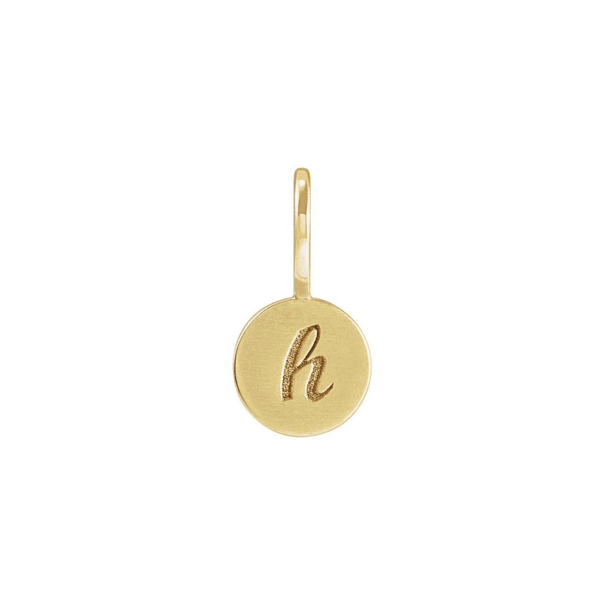 Engravable Disc Charm/Pendant